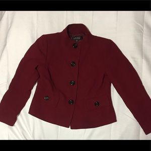 Pretty Dark Red Blazer by Kasper, 4P